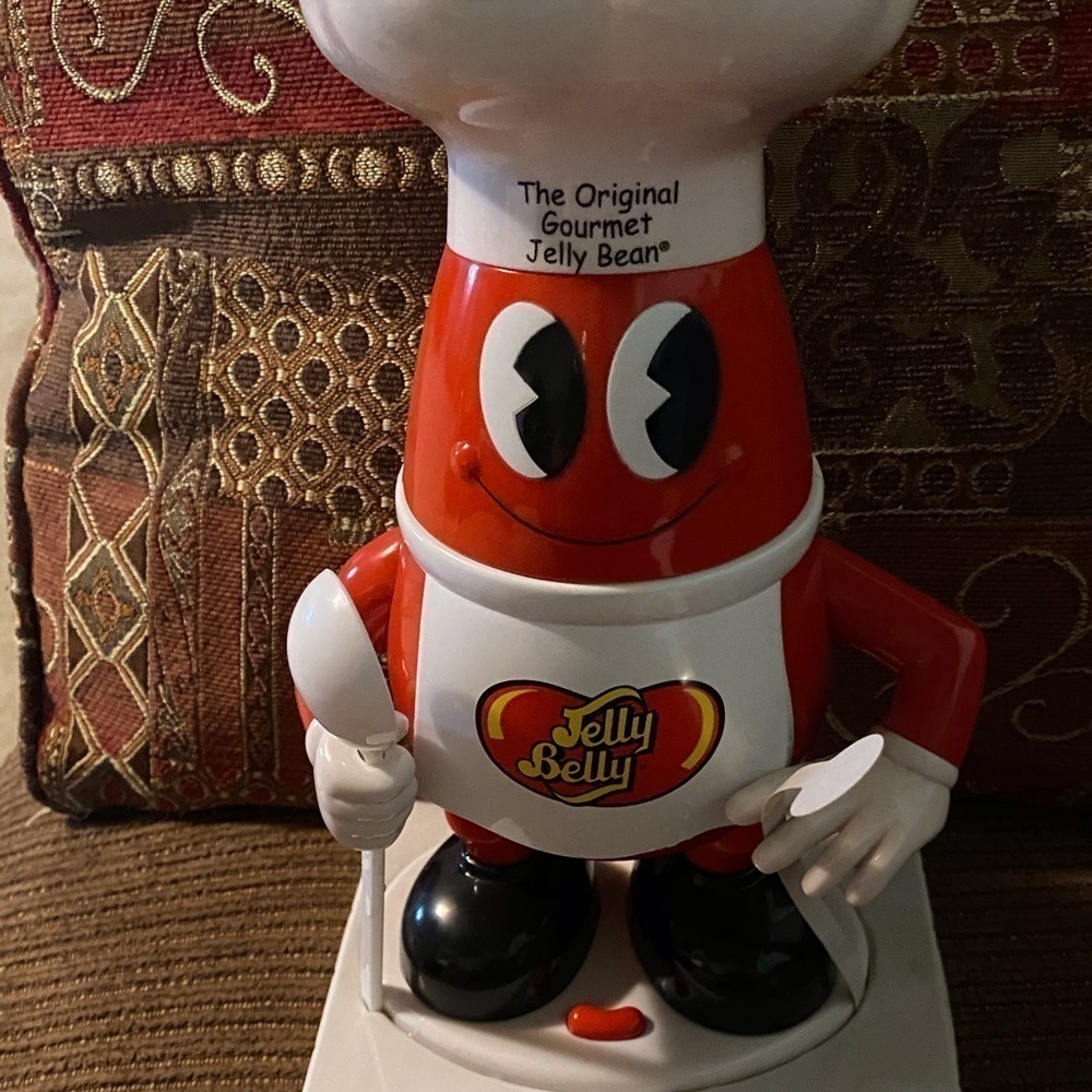 💋VINTAGE GOURMET JELLY BELLY BEAN DISPENSER 💋 - Picture 2 of 3